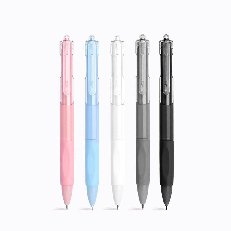 5pcs/box Promotional Retractable Gel Pen Black