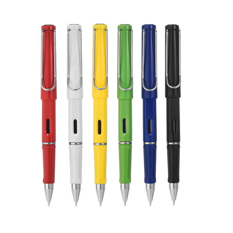 5pcs/bag business office stationery gift set custom logo promotional autograph ballpoint pen