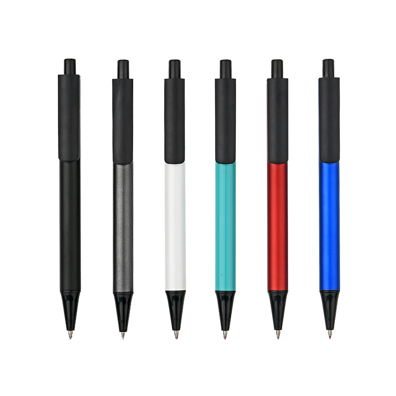 1pc push metal gel pen customized can print logo advertising signature pen