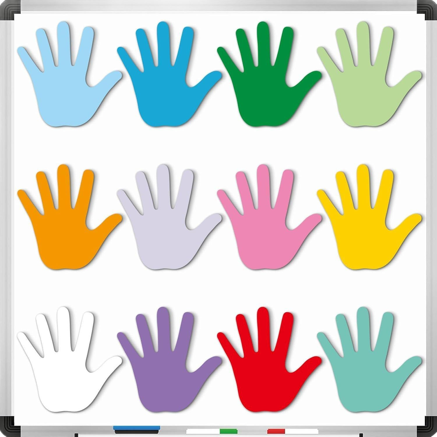 25packs/set Palm balloon shaped refrigerator magnet magnetic decoration message board magnet