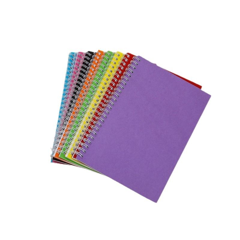 2pcs/set Coil Notebook A5 Student Daily Planner Notebook Simple Memo Journal Notepad Wholesale