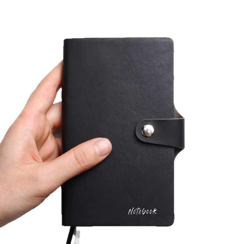 1PC A7 Portable Custom Leather Mini Notebook Work Diary Pocket Planner