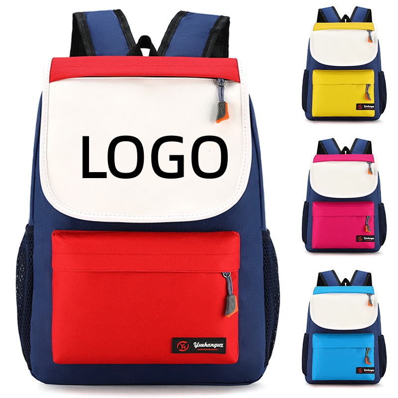 1PC Wholesale backpack printing factory for printing logo children's backpacks with double straps