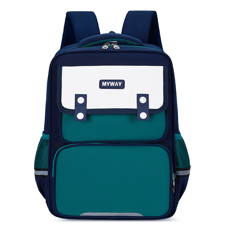 1pc High-end custom-made schoolbag for middle and primary school students shoulder bag training and tutoring class - printed with logo and gift 