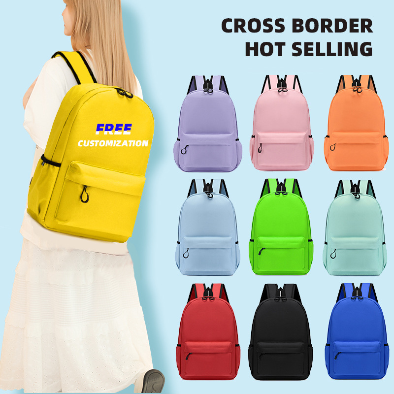 1pc Backpack a bag Customized printing of logo Casual Bags
