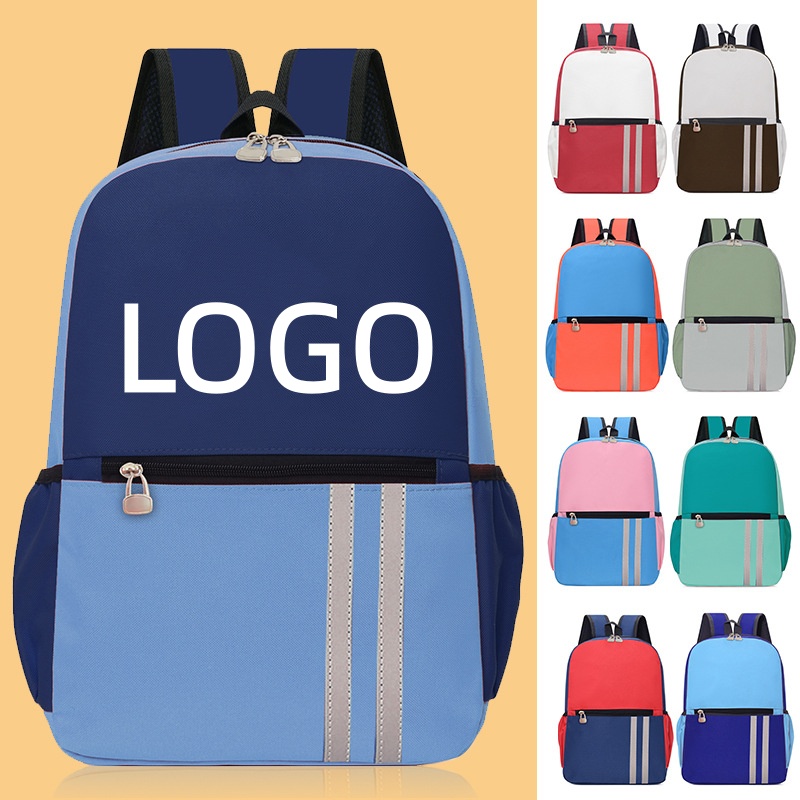 1PC Bag printing logo advertisement, children's backpack cartoon printing logo