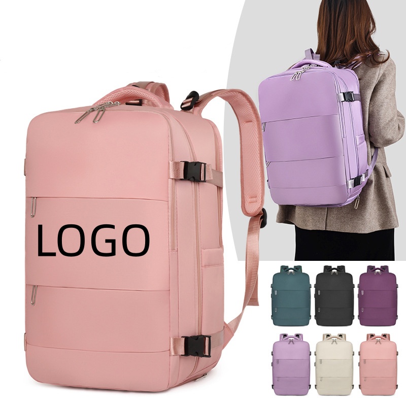 1PC Backpack with printed logo large capacity multifunctional hiking travel bag