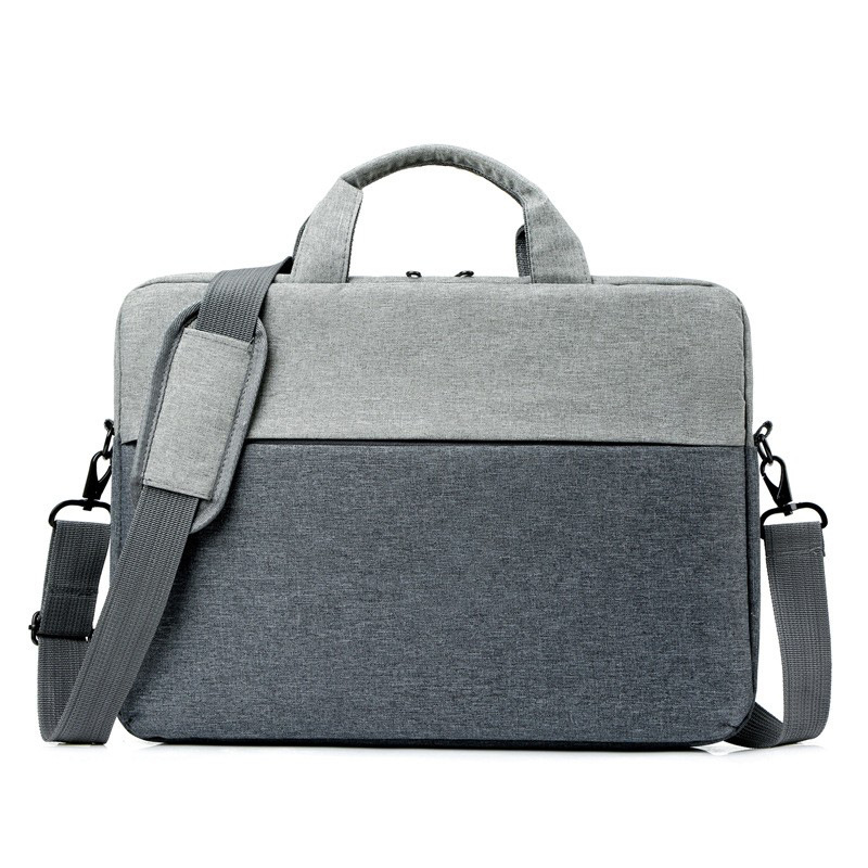 1pc 15.6-inch laptop bag hand carried crossbody business durable briefcase customized printed logo