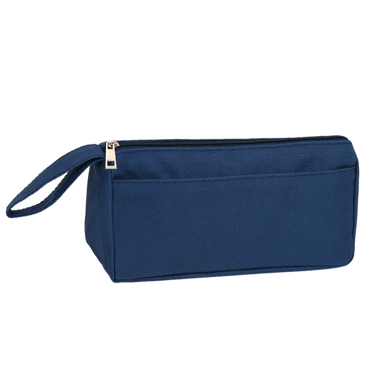 1pc Simple and elegant stationery bag suitable for students to organize their stationery pencil case