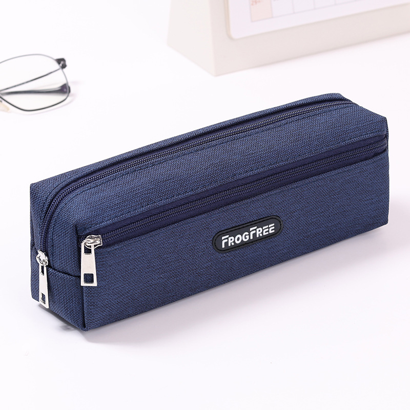 1pc Simple pencil case and pencil box student large-capacity boxes children's realistic storage stationery