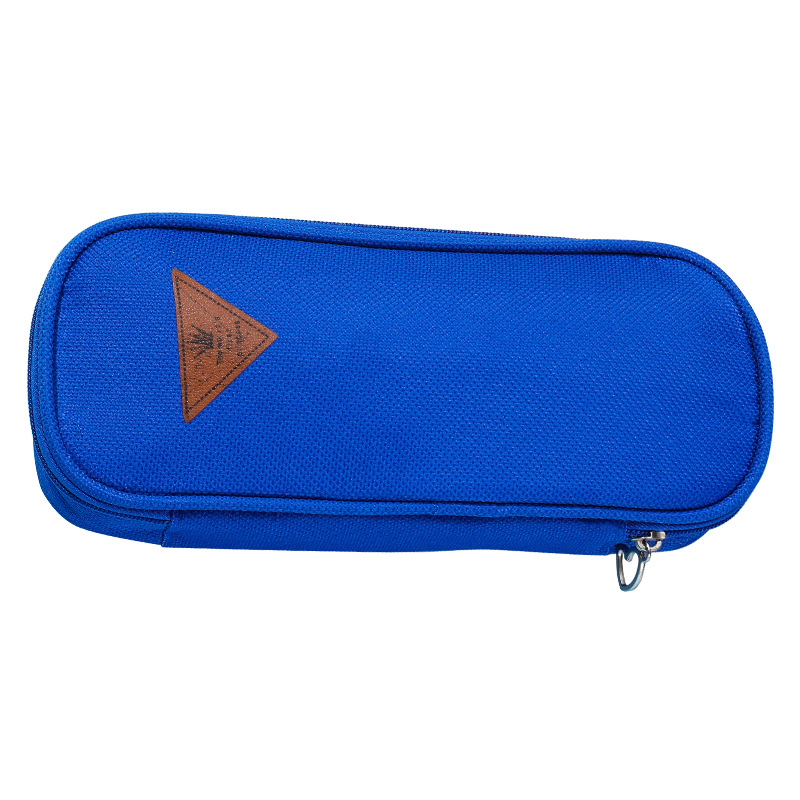 1pc New school triangular pencil case school students Large capacity stylish writing case stationery
