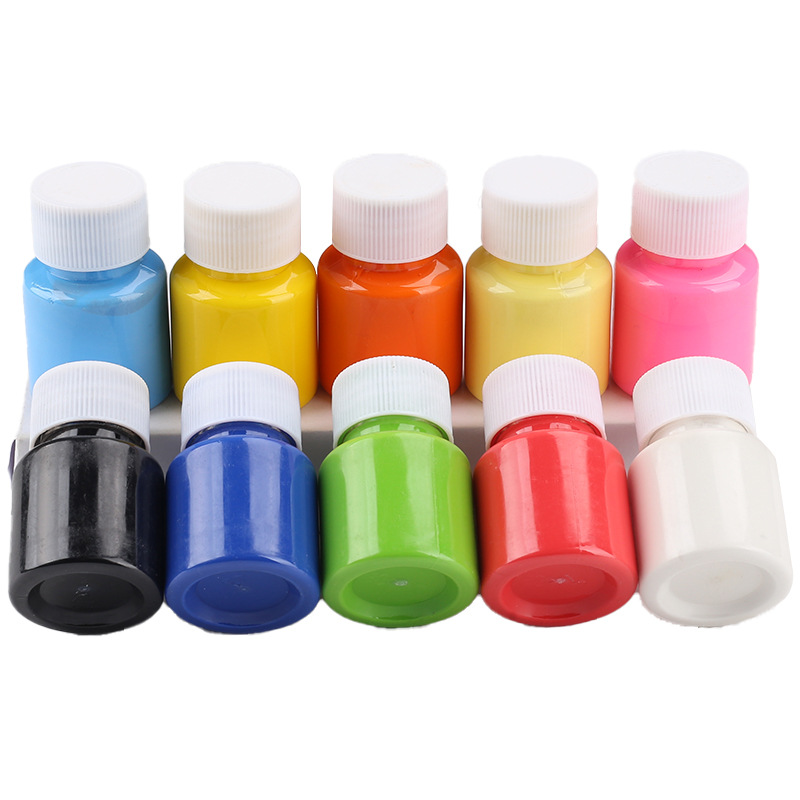 1pc 20ml 30ml Acrylic paint can customized DIY children's hand-painted wall waterproof student graffiti painting acrylic paint