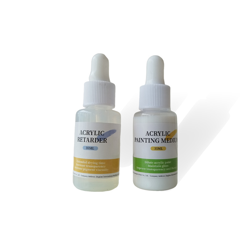 1pc 35ml Acrylic Paint Special Blending Medium Painting Thinner Oil Painting Blending Medium Silky Tool