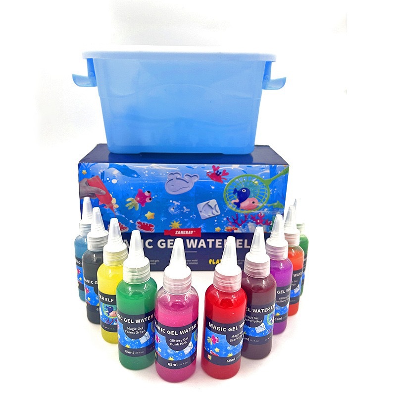 Children's Educational Magic Water Elf Fun Toy Set DIY Handmade Materials 3D Luminous Holiday Gift Wholesale