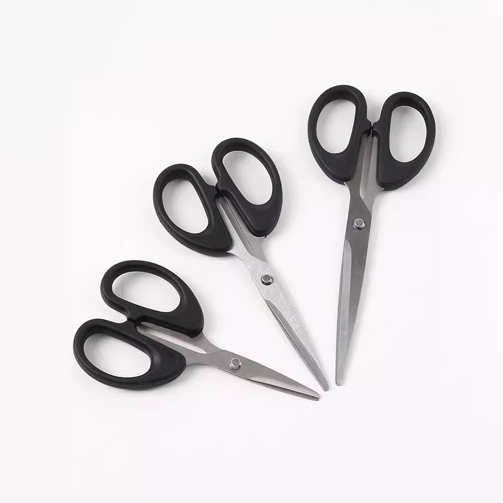 1pc Office and home stainless steel scissors student and children large medium small handmade paper cutting knives scissors