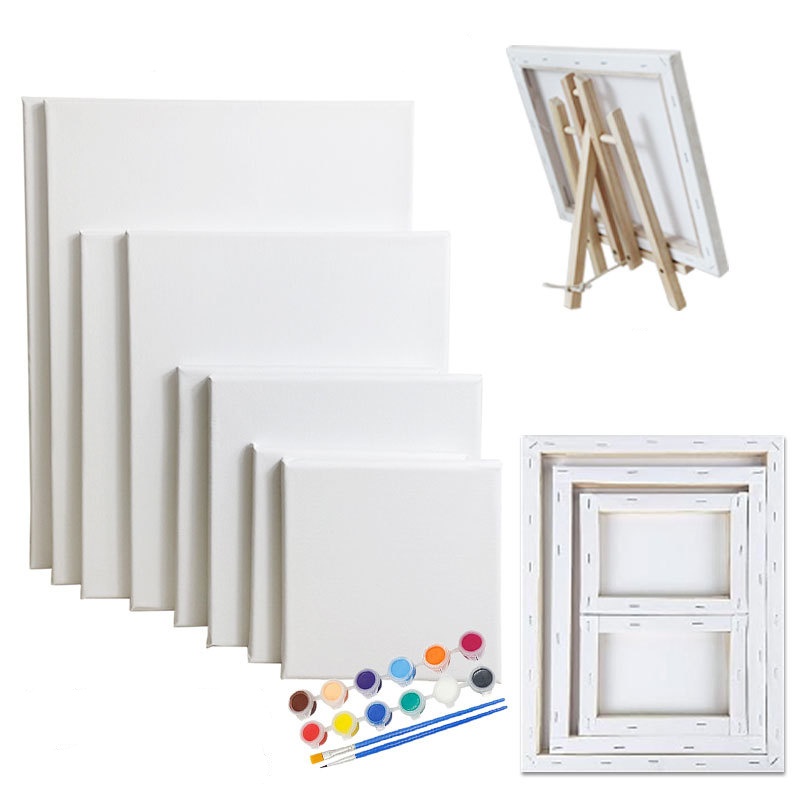1pc Oil painting frame  canvas art oil painting cotton linen acrylic DIY painting board oil painting board wholesale inner frames