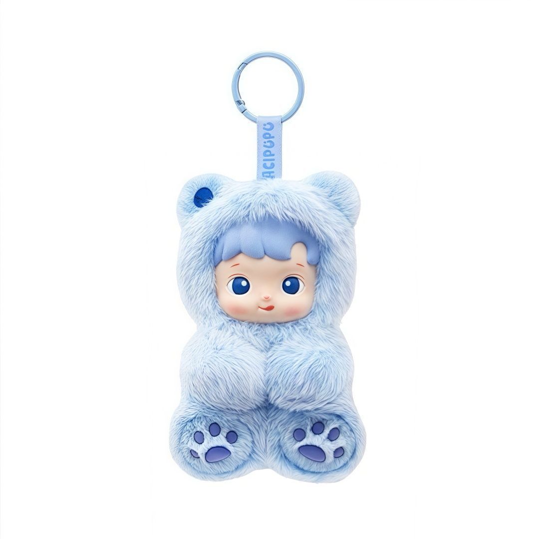1PC HACIPUPU Little Bear Gummy Series PVC Plush Blind Box Doll Gift Labu Best-Selling Toy